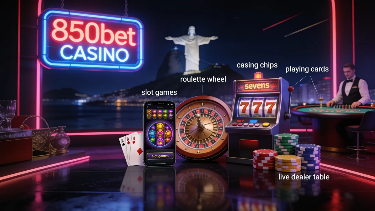 Sobre o 850bet Casino: guia de 850bet para jogadores no Brasil